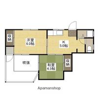 広島県広島市西区三篠北町の賃貸マンションの間取り