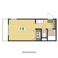 広島県広島市南区翠2丁目の賃貸マンション202の間取り