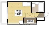 広島県広島市西区横川町1丁目の賃貸マンションの間取り