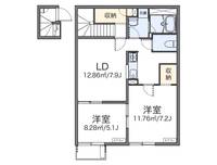 レオネクストグリーンコート住岡の間取り