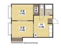 広島県広島市西区三篠町2丁目の賃貸マンションの間取り