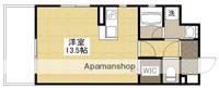 広島県広島市中区宝町の賃貸マンションの間取り