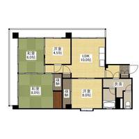 ダイアパレス平和公園中島の間取り