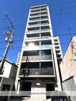 広島県広島市中区河原町の賃貸マンションの外観