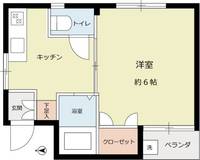 井山ビル36号室の間取り