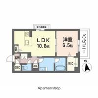 広島県広島市南区西旭町の賃貸マンションの間取り