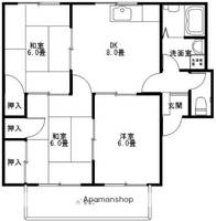 ソレアード東野A棟の間取り