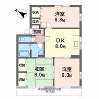 ファミール中筋B棟の間取り