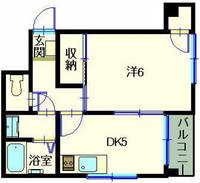 物件の間取り画像