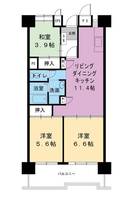 物件の間取り画像