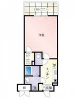 広島県広島市南区段原南2丁目の賃貸マンションの間取り