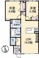 アトレガーデン A棟の間取り