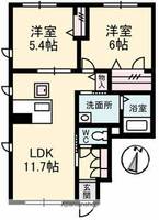 FlechirIの間取り