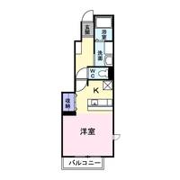 サニーヴィラSの間取り