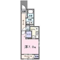 カルム古市橋の間取り