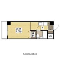 東福山駅前ビル316の間取り