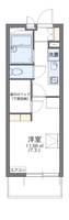 レオパレス若葉の間取り