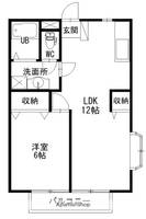 プロヴァンスB202の間取り