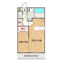 セレストローズ202の間取り