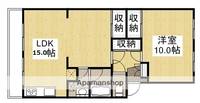 ベアシティ糸崎509の間取り
