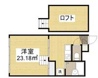 レオパレスドリーム1号館205の間取り