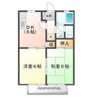 ビーライン日吉台 B201の間取り