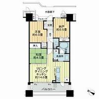 サーパスシティ福山駅前0703の間取り