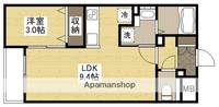 月光東福山駅前305.の間取り