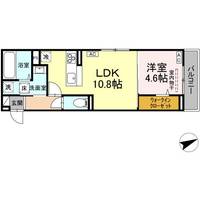 DーRESIDENCE川口Aの間取り
