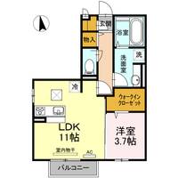 KRANE A棟の間取り