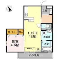 ローゼスポート港町 A棟の間取り