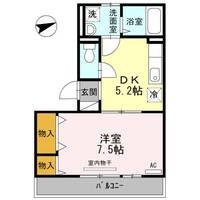ボナールKⅢの間取り