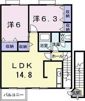 物件の間取り画像