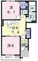 物件の間取り画像