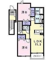 物件の間取り画像