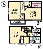 グリーンヒルズ勝田の間取り