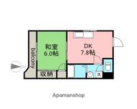 広島県広島市西区南観音7丁目の賃貸マンションの間取り