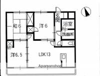 広島県安芸郡府中町鶴江1丁目の賃貸マンションの間取り
