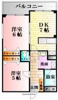 広島県広島市安佐北区可部町大字上町屋の賃貸マンションの間取り