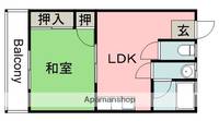 広島県広島市西区草津新町2丁目の賃貸アパートの間取り