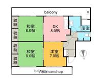 物件の間取り画像