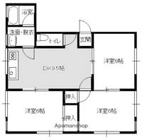 広島県広島市安佐南区長束4丁目の賃貸マンション301の間取り