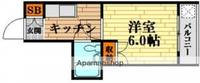 広島県広島市南区東雲2丁目の賃貸マンションの間取り