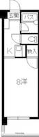 広島県広島市西区己斐上1丁目の賃貸マンションの間取り
