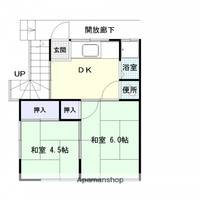広島県広島市安佐北区口田南3丁目の賃貸アパートの間取り