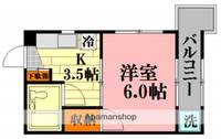 広島県広島市安佐北区可部3丁目の賃貸マンションの間取り