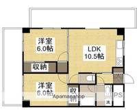 広島県広島市安佐南区東原1丁目の賃貸マンションの間取り