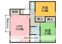 広島県広島市西区田方2丁目の賃貸アパートA202の間取り