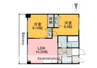 広島県広島市安佐南区長楽寺1丁目の賃貸マンションの間取り