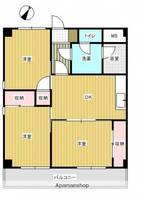 広島県安芸郡府中町本町5丁目の賃貸マンションの間取り